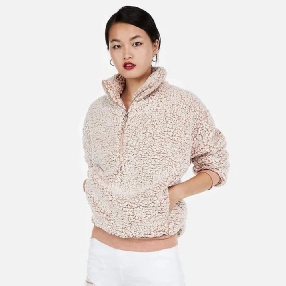 Express Quarter Zip Sweater